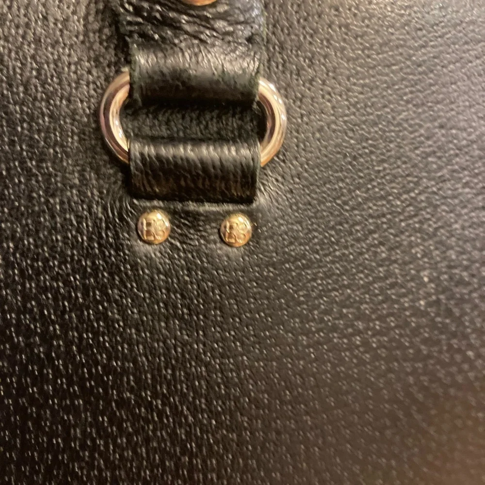 KATE SPADE  Vintage Leather Tote  - Black EUC - Picture 14 of 15